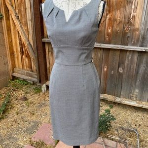 Houndstooth sleeveless dress